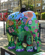 London Elephant Parade - 215 Rainforest.
