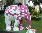 London Elephant Parade - 231 The Illustrated Elephant.