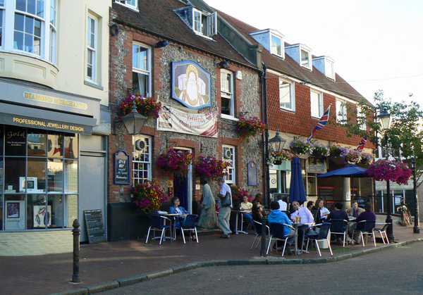 Druid's Head Pub in Brighton.