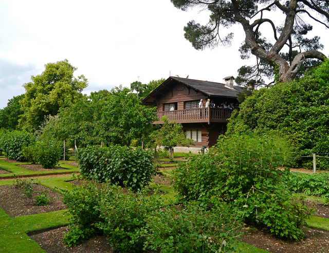 Mina Mooch monkey at Swiss Cottage - Osborne House, Isle of Wight.