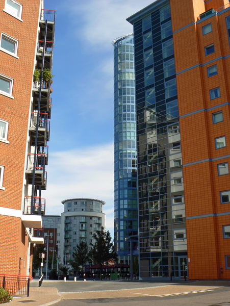 Gunwharf Quays, Portsmouth.