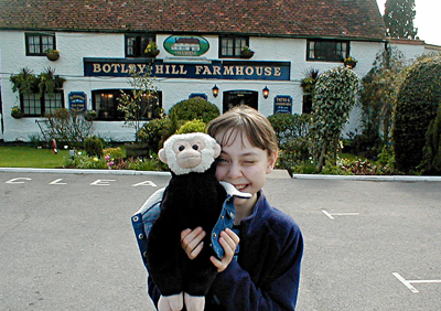 Mooch monkey at Titsey Place