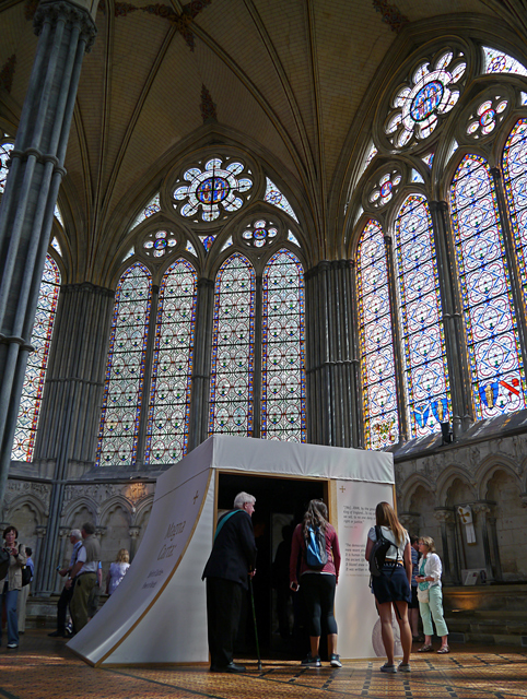 Magna Carter within the Chapter House - Salisbury Cathedral - Mooch monkey