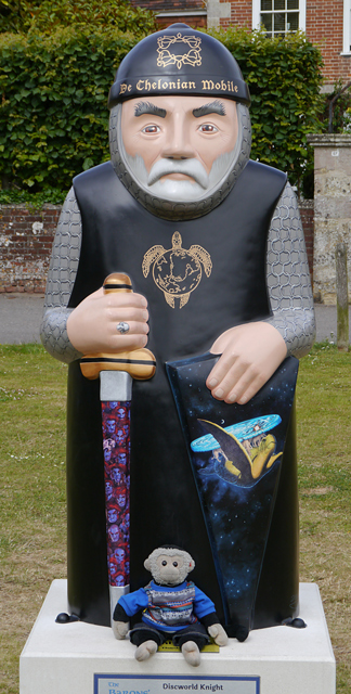 Discworld Knight - Salisbury Barons Charter Trail 2015 - Mooch monkey