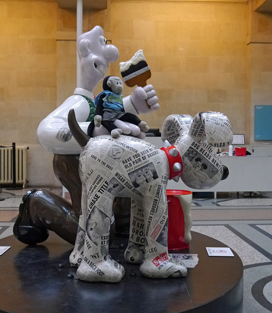 Mooch monkey at Gromit Unleashed in Bristol 2013 - 1 Newshound