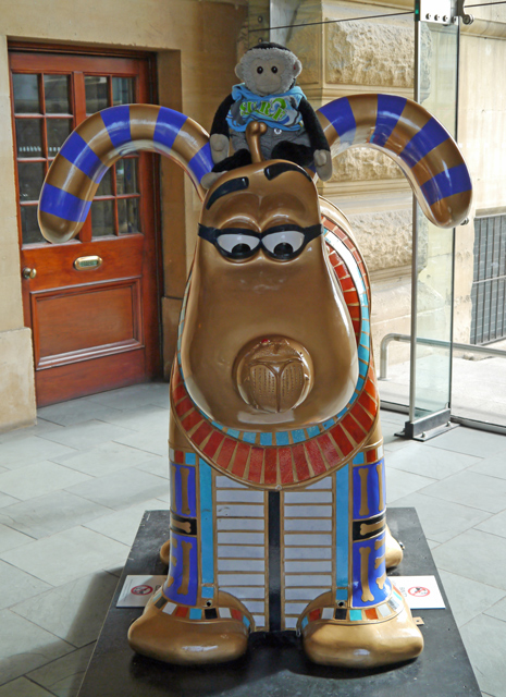 Mooch monkey at Gromit Unleashed in Bristol 2013 - 2 TutanGromit