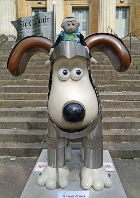 Mooch monkey at Gromit Unleashed in Bristol 2013 - 6 Sir Gromit of Bristol