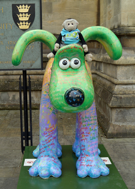 Mooch monkey at Gromit Unleashed in Bristol 2013 - 7 Poetry in Motion