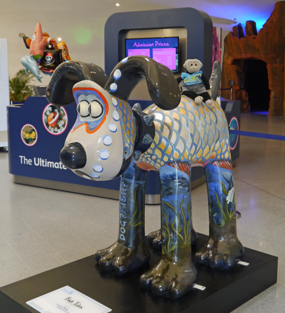Mooch monkey at Gromit Unleashed in Bristol 2013 - 12 Fish Tales