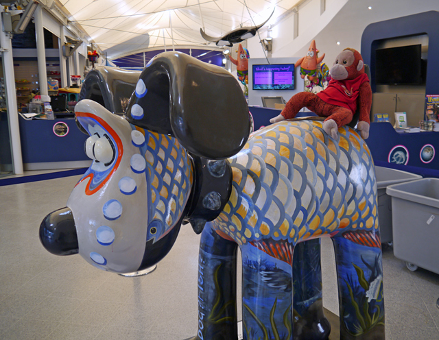 Mooch monkey at Gromit Unleashed in Bristol 2013 - 12 Fish Tales