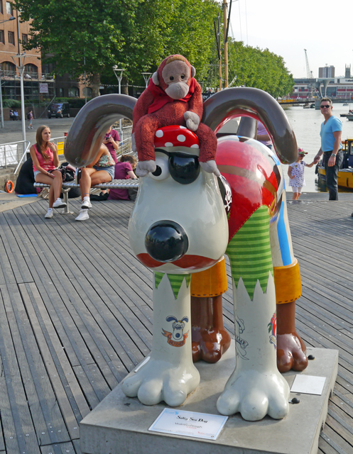 Mooch monkey at Gromit Unleashed in Bristol 2013 - 14 Salty Sea Dog