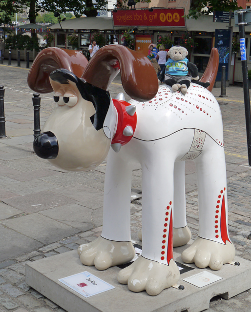 Mooch monkey at Gromit Unleashed in Bristol 2013 - 19 The King