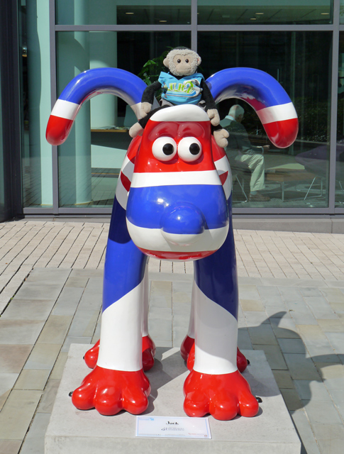 Mooch monkey at Gromit Unleashed in Bristol 2013