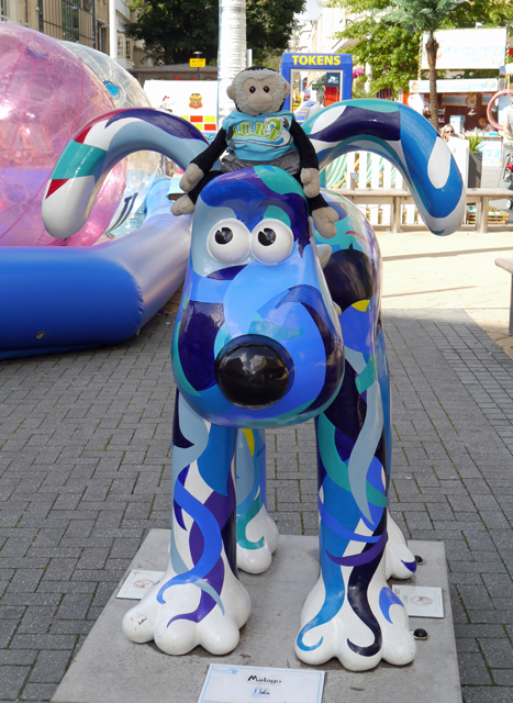 Mooch monkey at Gromit Unleashed in Bristol 2013 - 30 Malago