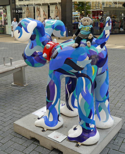 Mooch monkey at Gromit Unleashed in Bristol 2013 - 30 Malago