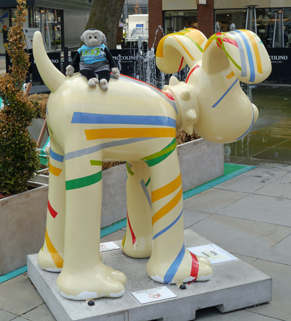 Mooch monkey at Gromit Unleashed in Bristol 2013 - 31 Lancelot