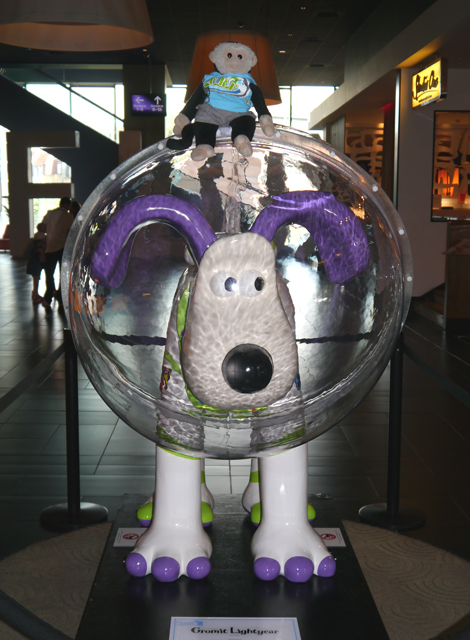 Mooch monkey at Gromit Unleashed in Bristol 2013 - 33 Gromit Lightyear