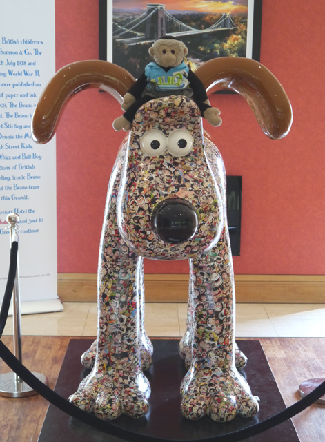 Mooch monkey at Gromit Unleashed in Bristol 2013 - 35 Gnashional Gromit