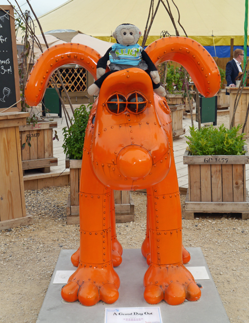 Mooch monkey at Gromit Unleashed in Bristol 2013 - 36 A Grand Day Out