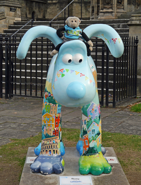 Mooch monkey at Gromit Unleashed in Bristol 2013 - 41 Bunty