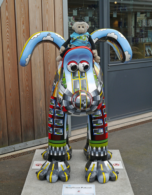 Mooch monkey at Gromit Unleashed in Bristol 2013 - 45 Being Gromit Malkovich