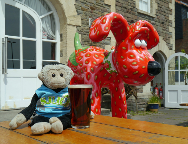 Mooch monkey at Gromit Unleashed in Bristol 2013