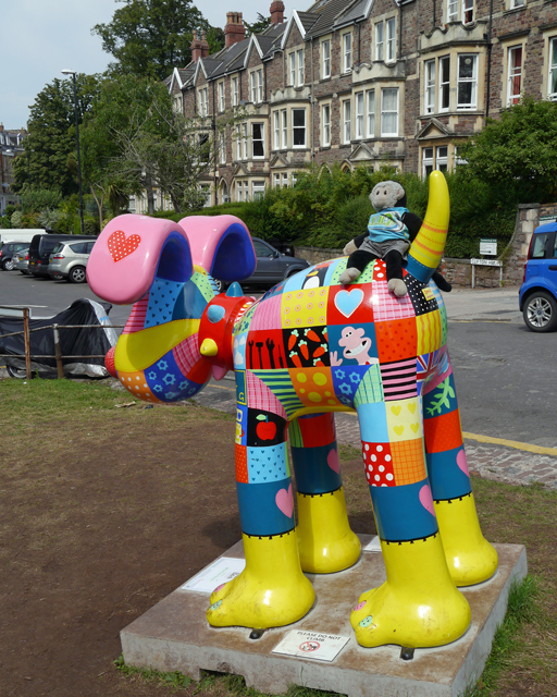 Mooch monkey at Gromit Unleashed in Bristol 2013 - 47 Patch