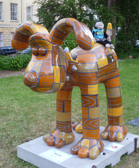 Mooch monkey at Gromit Unleashed in Bristol 2013 - 48 Sheepdog