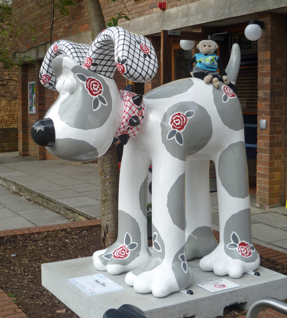 Mooch monkey at Gromit Unleashed in Bristol 2013 - 50 Sugar Plum