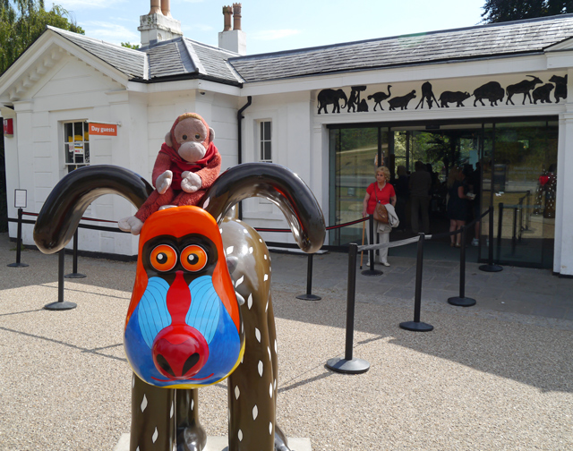 Mooch monkey at Gromit Unleashed in Bristol 2013 - 51 A Mandrill's Best Friend