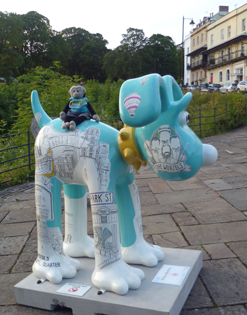 Mooch monkey at Gromit Unleashed in Bristol 2013 - 53 Ship Shape & Bristol Fashion