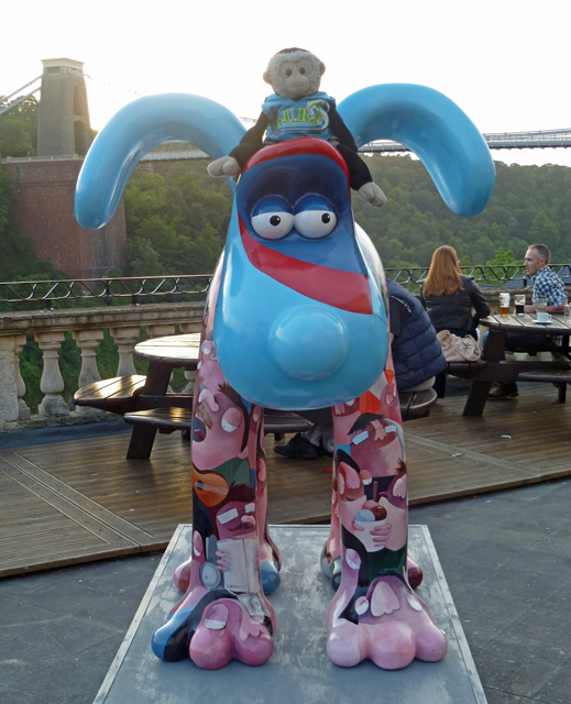 Mooch monkey at Gromit Unleashed in Bristol 2013 - 54 Fiesta