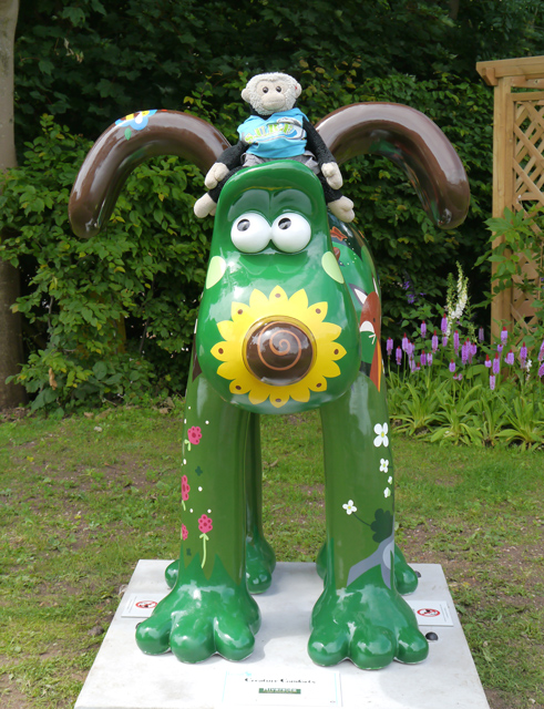 Mooch monkey at Gromit Unleashed in Bristol 2013 - 56 Creature Comforts