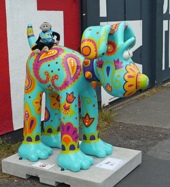 Mooch monkey at Gromit Unleashed in Bristol 2013 - 57 Paisley