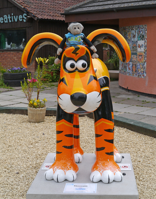 Mooch monkey at Gromit Unleashed in Bristol 2013 - 58 Grrrrromit