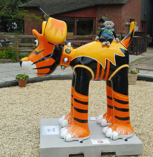 Mooch monkey at Gromit Unleashed in Bristol 2013 - 58 Grrrrromit