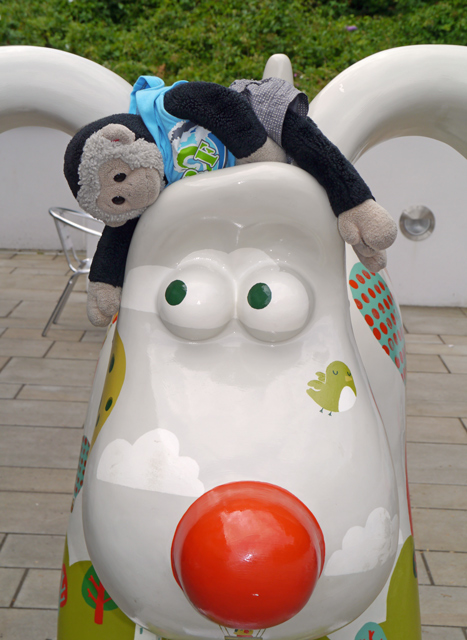 Mooch monkey at Gromit Unleashed in Bristol 2013