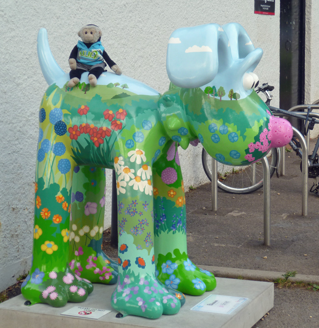 Mooch monkey at Gromit Unleashed in Bristol 2013 - 64 Blossom