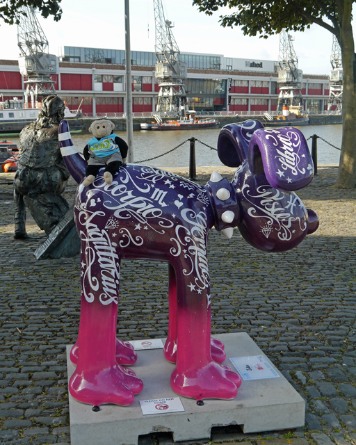 Mooch monkey at Gromit Unleashed in Bristol 2013 - 65 Zodiac