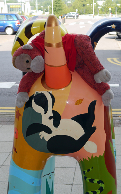 Mooch monkey at Gromit Unleashed in Bristol 2013 - 70 The Wild West