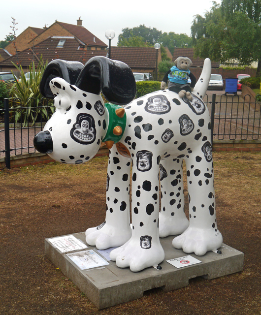 Mooch monkey at Gromit Unleashed in Bristol 2013 - 73 Two Eds are Better than One