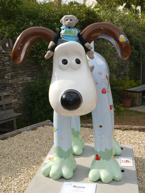 Mooch monkey at Gromit Unleashed in Bristol 2013 - 74 Harmony