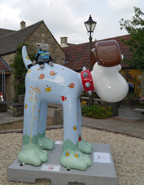 Mooch monkey at Gromit Unleashed in Bristol 2013 - 74 Harmony