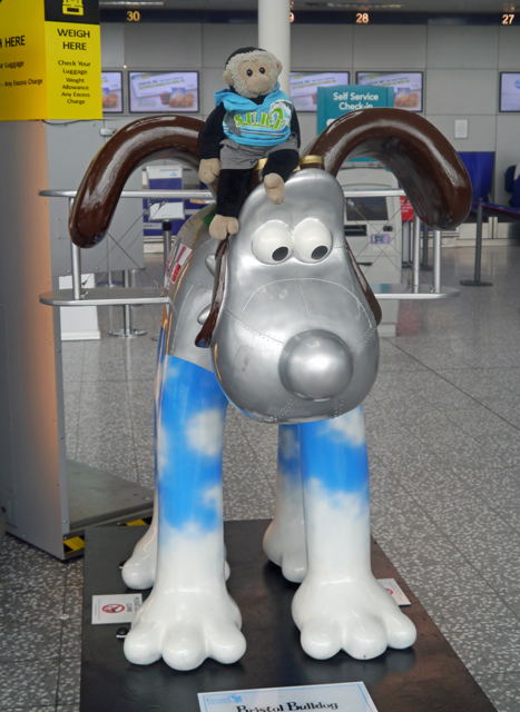 Mooch monkey at Gromit Unleashed in Bristol 2013 - 77 Bristol Bulldog