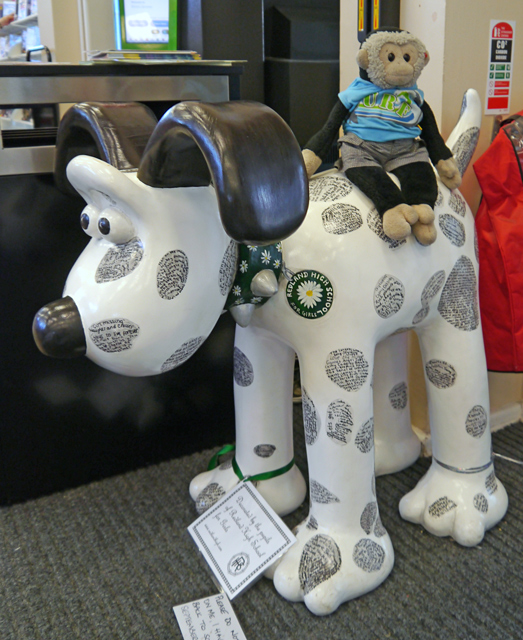 Mooch monkey at Gromit Unleashed in Bristol 2013