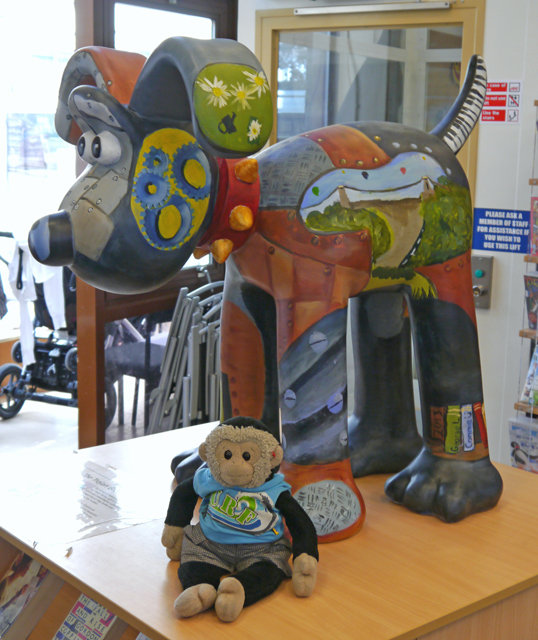 Mooch monkey at Gromit Unleashed in Bristol 2013