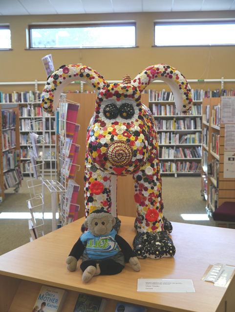 Mooch monkey at Gromit Unleashed in Bristol 2013