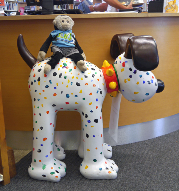 Mooch monkey at Gromit Unleashed in Bristol 2013