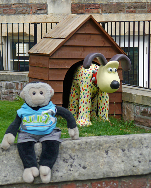 Mooch monkey at Gromit Unleashed in Bristol 2013