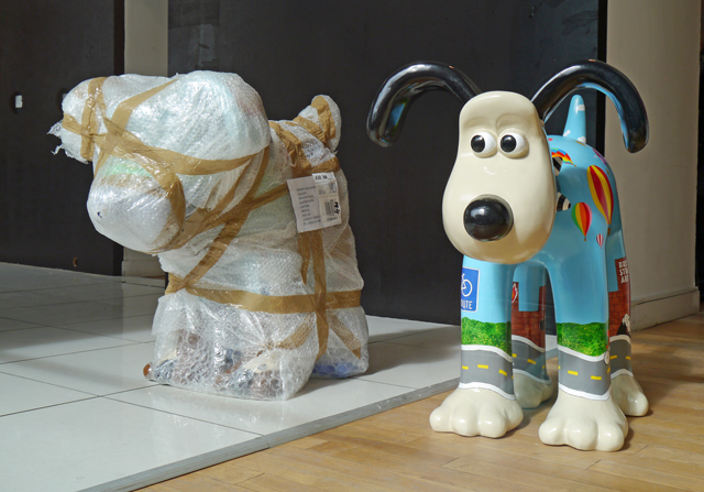 Mooch monkey at Gromit Unleashed in Bristol 2013